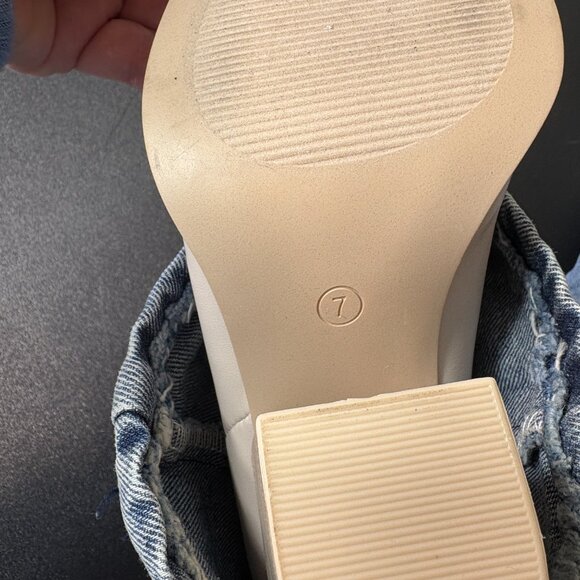 Steve Madden Blue Denim Fold Down Boots size 7 NEW - Picture 3 of 7